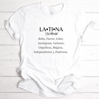 Latina (Black) | LATINA Tee